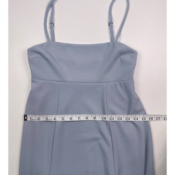 Show Me Your Mumu Dusty Blue Floor Length Maxi Dress Size XS - Picture 6 of 8